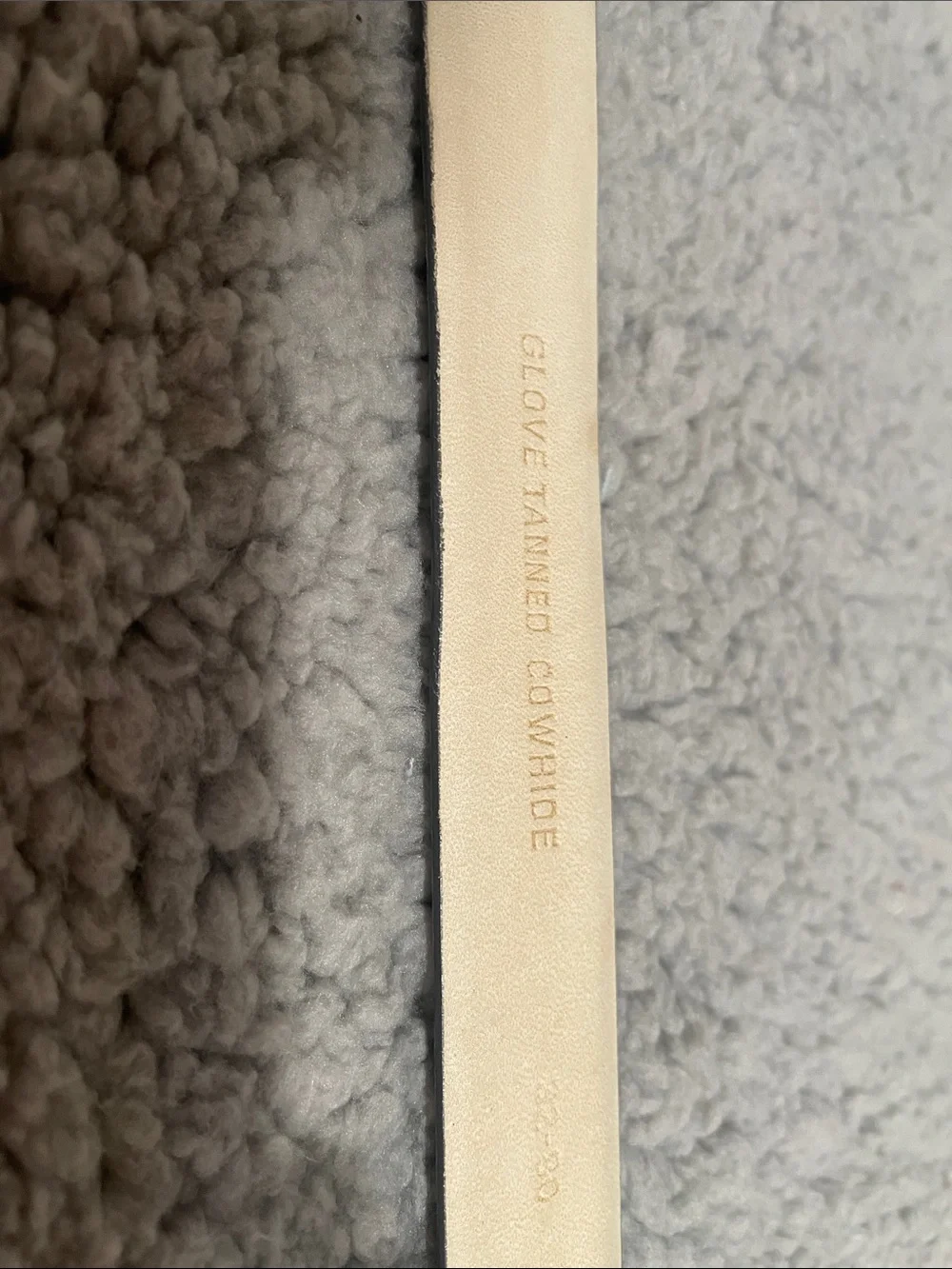 Vintage YSL leather belt